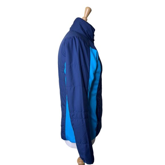 SALOMON Drifter Mid Reversible Jacket Medieval Blue Blue/ Hawaiian - Picture 9 of 11